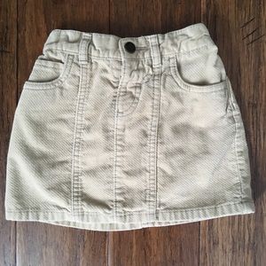 🌟 Old navy corduroy skirt 4T 🌟